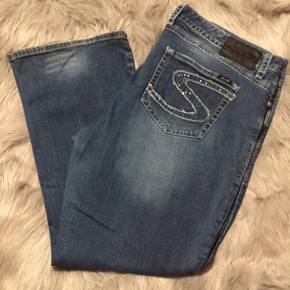 Seven 7 jeans size 24 rhinestone bootcut